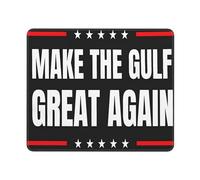 Tapis De Souris Make The Gulf Great Again Mouse Pad Portable Tapis Souris Durable Mousepad pour Ordinateur Gaming Jeu S