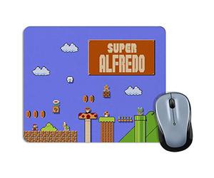 Tapis de Souris Mario Bros. Cadeau Geek personnalisé. Différents modèles. Forme rectangulaire. Taille 18x22cm. Mario Bros
