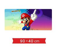 Tapis De Souris Mario Speed Gaming |Tapis De Souris XXL | 900 X 400Mm Grand Format |Base De 3 Mm D'Épaisseur | Précision Et Vitesseparfaites , G