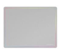 Mars Gaming Tapis de souris MMP124 360x260 mm bord arc-en-ciel base antidérapante blanc