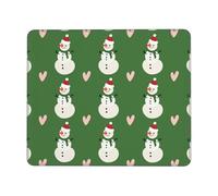 Tapis De Souris Merry Christmas Tapis De Bureau Comfortable Mousepad Doux sous-Main pour Claviers Travail Voyage 25X30CM