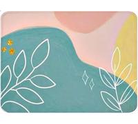 Tapis de Souris Minimaliste, sous Main Bureau Gaming Merchandise Tapis Souris, Mouse Pad Texturé en Caoutchouc Anti-Dérapant, Portable, Accessoire Bureau pour Jeux Travail 15x30 cm Abstrait qw-221