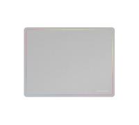 Tapis de souris MMP124 blanc design rainbow caoutchouc naturel et nanotextile 360x260 mm