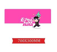 Tapis De Souris Mob Psycho 100 Speed Gaming |Tapis De Souris XXL | 700 X 300Mm Grand Format |Base De 2Mm D'Épaisseur | Précision Et Vitesse Parfaites, B