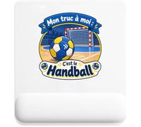 Tapis de Souris Mon Truc à Moi : C'est Le Handball Mon Truc à Moi - Activité | Tapis Ergonomique 22 × 18 cm Repose-Poignet Mousse | Bureau Télétravail Études