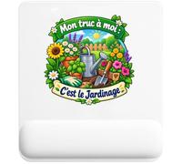 Tapis de Souris Mon Truc à Moi : C'est Le Jardinage Mon Truc à Moi - Activité | Tapis Ergonomique 22 × 18 cm Repose-Poignet Mousse | Bureau Télétravail Études