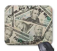 Tapis de souris Money A Few of My Favorite Things Tapis de souris Tapis de souris Accessoires de bureau 23,9 x 20,1 cm Couleur : A Few of My Favorite Things