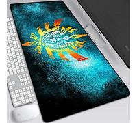 Tapis De Souris Monster Hunter 800X300Mm, Compagnon De Souris Optique, Grand Tapis De Souris Grand Format XXL avec Base De 3 Mm D'Épaisseur, pour Ordinateurs Portables, Pc, E