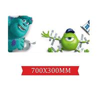 Tapis De Souris Monsters University 700X300Mm, Grand Tapis De Souris De Jeu Professionnel Grand Format XXL avec Base Épaisse De 3 Mm, pour Ordinateurs Portables, Pc, S