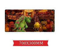 Tapis De Souris Monsters University 700X300Mm, Grand Tapis De Souris De Jeu Professionnel Grand Format XXL avec Base De 3 Mm D'Épaisseur, pour Ordinateurs Portables