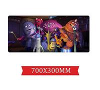 Tapis De Souris Monsters University 700X300Mm, Grand Tapis De Souris De Jeu Professionnel Grand Format XXL avec Base De 3 Mm D'Épaisseur, pour Ordinateurs Portables, Pc