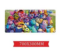 Tapis De Souris Monsters University 700X300Mm, Grand Tapis De Souris De Jeu Professionnel Grand Format XXL avec Base De 3 Mm D'Épaisseur, pour Ordinateurs Portables, Pc, K