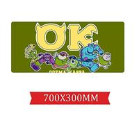 Tapis De Souris Monsters University 700X300Mm, Grand Tapis De Souris De Jeu Professionnel Grand Format XXL avec Base De 3 Mm D'Épaisseur, pour Ordinateurs Portables, Pc, C