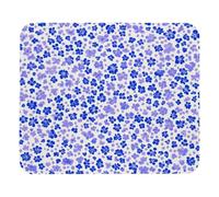 Tapis De Souris Motif De Petites Fleurs Colorées Tapis De Souris D'Ordinateur Moderne Tapis De Souris Antidérapant, pour Maison, Ordinateur Portable, 25x30cm