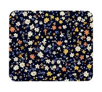 Tapis De Souris Motif De Petites Fleurs Tapis De Souris Carré Résistant À Usure Tapis Souris, pour Maison, Ordinateur Portable, 25x30cm