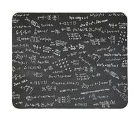 Tapis de souris motif formules mathématiques, tableau noir, école geek, art inspirant, 240 x 200 x 4 mm, couleur : formules mathématiques