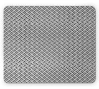Tapis De Souris Motifs Abstraits Modernes, Design Monochrome Et Mosaïque De Formes Géométriques Tapis De Souris D'Ordinateur Doux Tapis Souris, pour Jeux, Ordinateur Portable, 25x30cm