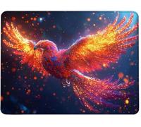 Tapis de Souris Mousepad de Bureau 29 x 24 cm Ultra Mince Tapis Souris avec Bords Cousus Mouse Pad Base en Caoutchouc Antidérapante Lavable Vitesse Précision Améliorées Travail Animal Phoenix w0j-465
