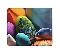 Tapis de souris multi-code, 20,3 x 25,4 cm, motif pierres colorées