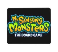 Tapis de souris My Singing Monsters avec bords antidérapants en caoutchouc, tapis de bureau, sous-main, tapis de souris multi-jeux pour ordinateurs