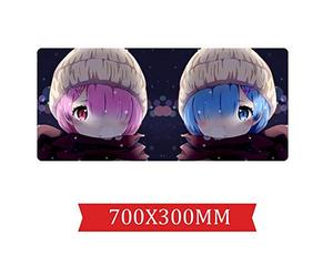 Tapis De Souris Mysterious World 700X300Mm, Tapis De Souris Gaming avec Base Épaisse Et Précise, pour Ordinateur Portable, Pc, R