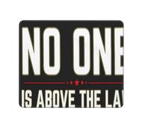 Tapis De Souris No One is Above The Law Mousepad Résistant Aux Eclaboussures sous-Main Portable Accessoires De Jeu pour Gaming Ordinateur Bureau XL