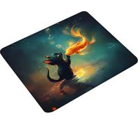 Tapis de Souris Noir Imperméable Gaming Accessoire 340x280mm HXZH-2049