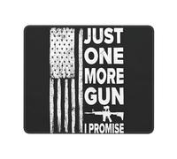 Tapis De Souris Ones More Guns I Promise Mouse Pad Durable sous-Main Glissement Facile Tapis Souris pour Ordinateur Bureau Ordinateur Portable S