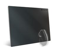 Tapis de souris - ONIVERSE - ONIMPAD2-PC-BLK - Verre - 35x25cm - Antidérapant