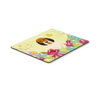 Tapis de souris ou dessous de plat multicolore ufs de P ques Petit Basset Griffon Les Tr sors de Caroline (BB6079MP)