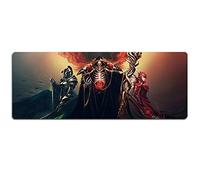 Tapis De Souris Overlord 800X300Mm, Tapis De Souris Speed Gaming, Tapis De Souris Grand Format XXL avec Base De 2Mm D'Épaisseur, pour Ordinateurs Portables, Pc