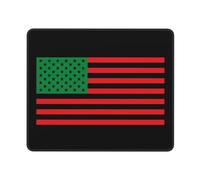 Tapis De Souris Pan-African American Flag Mousepad Durable Accessoires De Jeu Antidérapante Tapis Souris pour Ordinateur Portable Travail Ordinateur XL
