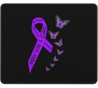 Tapis De Souris Pancreatic Cancers Awareness Butterfly Religious Mouse Pad Résistant Aux Eclaboussures Mousepad Glissement Facile sous-Main pour Bureau Jeu Gaming M