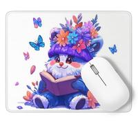 Tapis De Souris Papillon Mouse Pad Petit 25 x 21 cm, Nain Tapis Souris Gamer, Base en Caoutchouc Imperméable et Antidérapante, Offrez-Vous Une Glisse Ultra-Douce et Un Suivi Optimal Jeux p1j-639