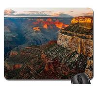 Tapis De Souris, Parc National Paysager du Grand Canyon en Arizona Tapis Souris Antidérapante Tapis De Souris D'Ordinateur Bords Cousus Souris De Gaming pour Jeux Souris Ordinateur 25X30Cm