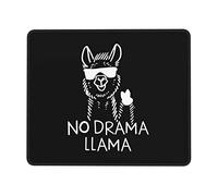 Tapis De Souris, Pas De Drame Llama Drôle Mouse Pad Doux Tapis De Gaming Confort Tapis De Souris Gaming pour Souris Ordinateur 25X30Cm