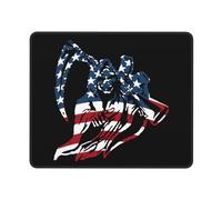 Tapis De Souris Patriotic Grim Reaper Tapis De Bureau Parfait Mousepad Anti-Dérapant Mouse Pad pour Claviers Travail Table 25X30CM