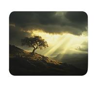 Tapis De Souris Paysage Après Une Tempête Tapis De Souris De Jeu Étanche Mousepad De Bureau avec Base en Caoutchouc Accessoires De Jeu Mac Et Pc pour Pc Souris Ordinateur 25X30Cm