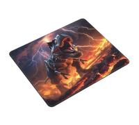 Tapis de Souris Paysage de Dinosaures, Tapis de Souris Gamer, Texturée Résistant à Usure Lavable,sous Main Bureau Antidérapant, Convient la Maison et Le Bureau, Tapis de Souris XL 320x260mm E-501