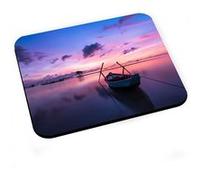 Tapis de souris Paysage leve de soleil sur la mer asie / nuage / bateau G