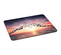 Tapis de Souris Pedea pour Le Jeu et Le Travail - avec Bords Cousus et Dessous antidérapant 35 x 26 cm Freedom.