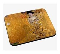 Tapis de souris Peinture gustav klimt portrait d'adèle bloch bauer i art G