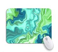 Tapis De Souris Peinture Marbrée Abstraite Effet Marbré Liquide Peinture Créative Tapis De Souris D'Ordinateur Personnalisé Tapis Souris, pour Ordinateur, Ordinateur Portable, 25 x 30cm