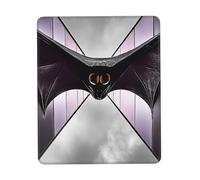 Tapis de souris personnalisé en gros plan chauve-souris - Design unique pour les jeux et le bureau, impression couleur, base en caoutchouc antidérapant, parfait pour les ordinateurs portables et les