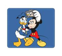 Tapis de souris personnalise Mickey Mouse, antiderapant, en caoutchouc, avec bords cousus durables, pour ordinateur de jeu et PC