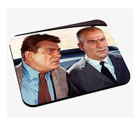 Tapis de Souris Photo de Star Célébrité Louis De Funès Acteur Français Vieux Cinéma Original 1 Fantomas