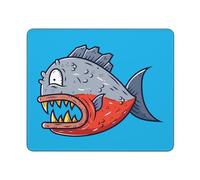 Tapis De Souris Piranha Gamer Mouse Pad Portable Mousepad De Bureau Durable Accessoire Bureau pour Clavier Gaming Souris 25X30Cm