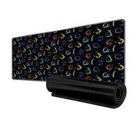 Tapis de souris Pokémon, Tapis de souris de jeu, Tapis de souris XXL/Tapis de souris XXL, Tapis de bureau Pikachu, Multicolore, Produit officiel (CyP Brands)