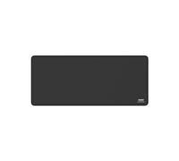 Tapis de souris Port Designs 924001 Noir 700x300x7mm, Surface Monochromatique Polyester/Caoutchouc, Base Antidérapante, Rebords Cousus, Hydrofuge