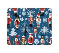 Tapis de souris pour femme avec base en caoutchouc antidérapant Motif casse-noisette